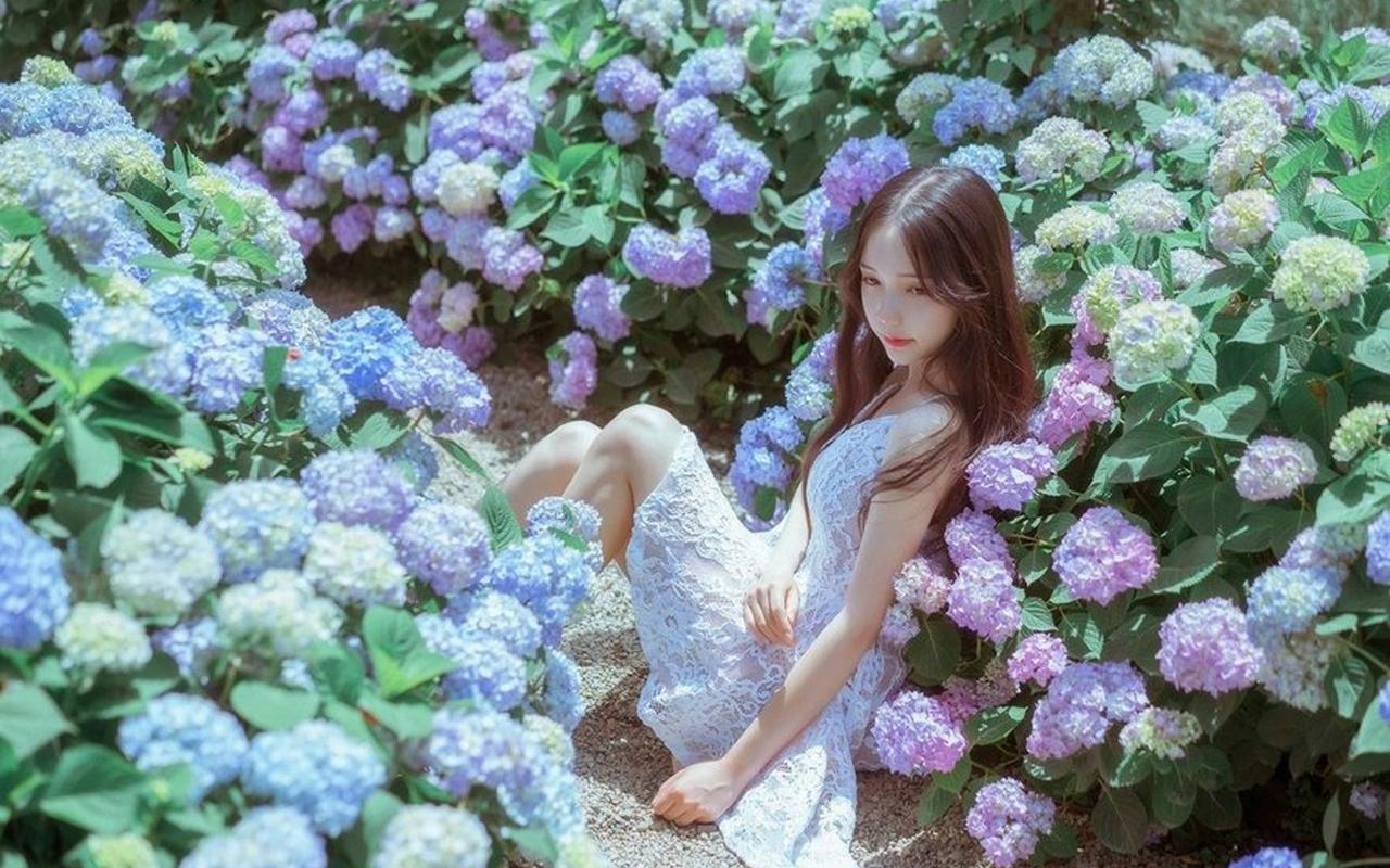 航拍祁连山南麓“高原桃花源”